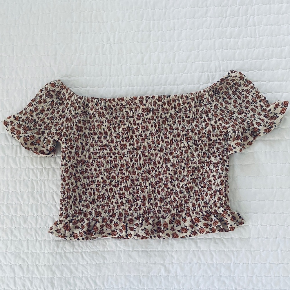 Ruffle Crop Top